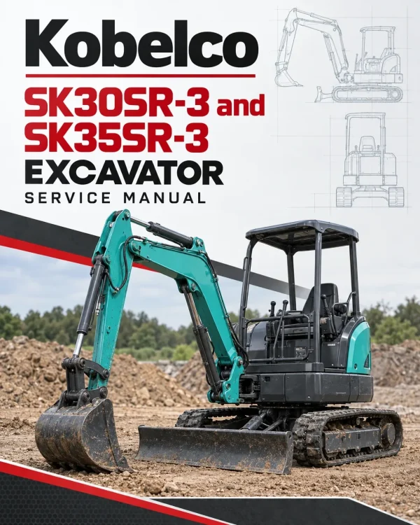 Kobelco SK30SR-3 and SK35SR-3 Excavator Service Manual Kobelco SK30SR-3 and SK35SR-3 Excavator Service Manual