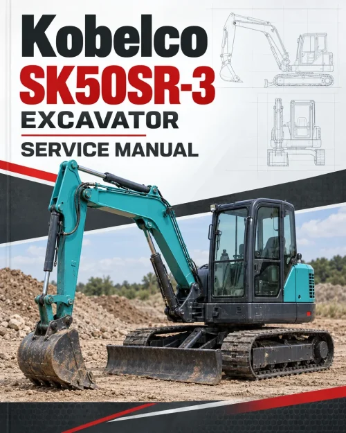 Kobelco SK50SR-3 Excavator Service Manual Kobelco SK50SR-3 Excavator Service Manual