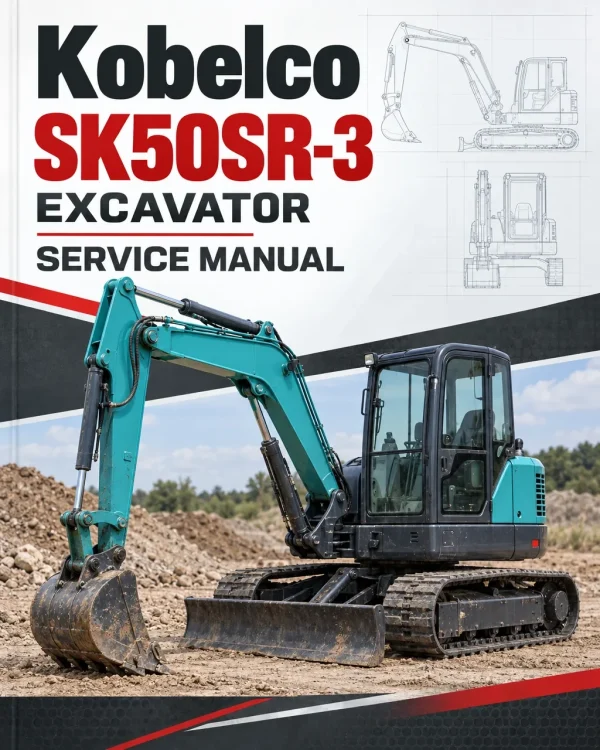 Kobelco SK50SR-3 Excavator Service Manual