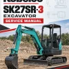 Kobelco SK27SR-3 Excavator Service Manual