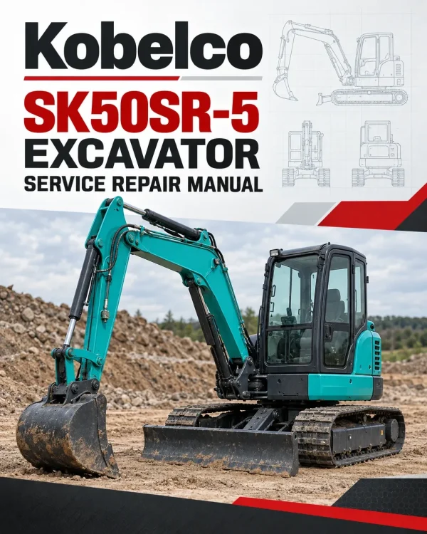 Kobelco SK50SR-5 Excavator Service Manual