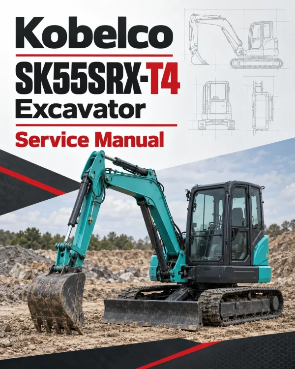 Kobelco SK55SRX-T4 Excavator Service Manual Kobelco SK55SRX-T4 Excavator Service Manual
