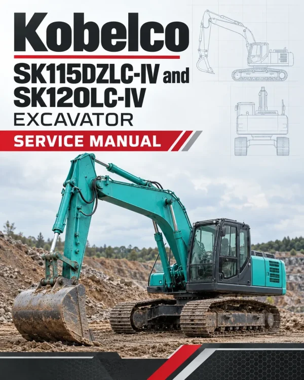Kobelco SK115DZLC-IV and SK120LC-IV Excavator Service Manual