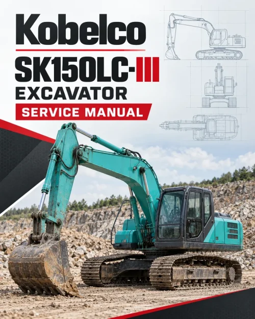 Kobelco SK150LC-III Excavator Service Manual Kobelco SK150LC-III Excavator Service Manual