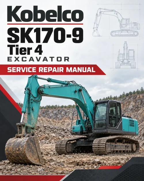 Kobelco SK170-9 Tier 4 Excavator Repair Service Manual Kobelco SK170-9 Tier 4 Excavator Repair Service Manual