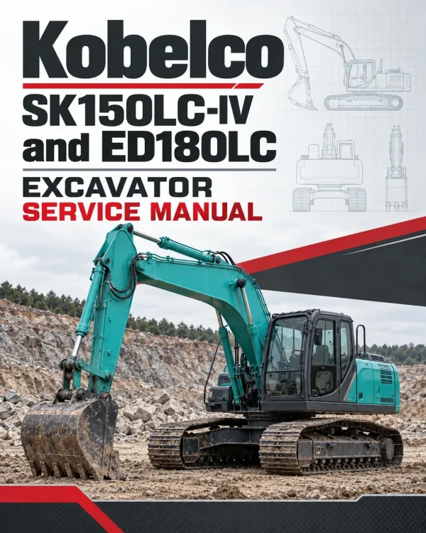 Kobelco SK150LC-IV and ED180LC Excavator Service Manual Kobelco SK150LC-IV and ED180LC Excavator Service Manual