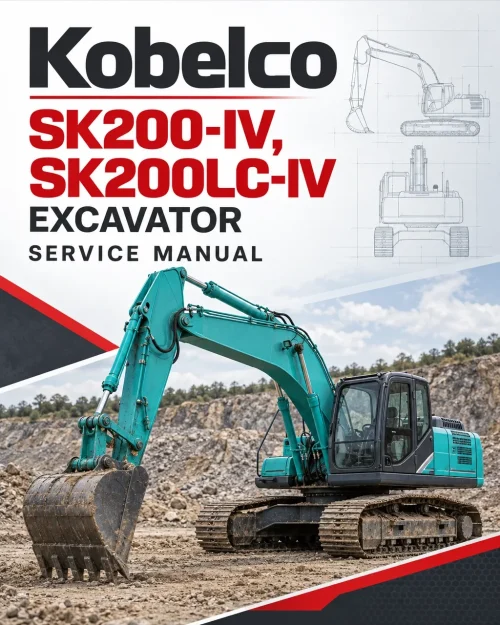 Kobelco SK200-IV, SK200LC-IV Excavator Service Manual