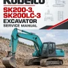 Kobelco SK200-3, SK200LC-3 Excavator Service Manual Kobelco SK200-3, SK200LC-3 Excavator Service Manual