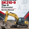 Kobelco SK210-9 Tier 4 Excavator Service Manual Kobelco SK210-9 Tier 4 Excavator Service Manual