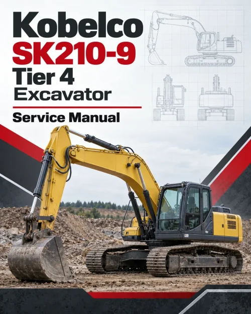Kobelco SK210-9 Tier 4 Excavator Service Manual Kobelco SK210-9 Tier 4 Excavator Service Manual