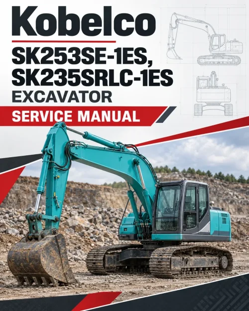 Kobelco SK253SE-1ES, SK235SRLC-1ES Excavator Service Manual
