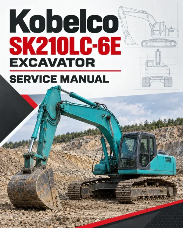 Kobelco SK210LC-6E Excavator Service Manual Kobelco SK210LC-6E Excavator Service Manual