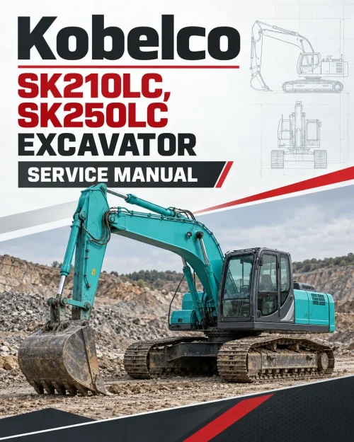 Kobelco SK210LC, SK250LC Excavator Service Manual
