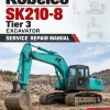 Kobelco SK210-8 Tier 3 Excavator Service Manual Kobelco SK210-8 Tier 3 Excavator Service Manual