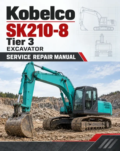 Kobelco SK210-8 Tier 3 Excavator Service Manual Kobelco SK210-8 Tier 3 Excavator Service Manual