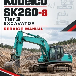 Kobelco SK260-8 Tier 3 Excavator Service Manual Kobelco SK260-8 Tier 3 Excavator Service Manual