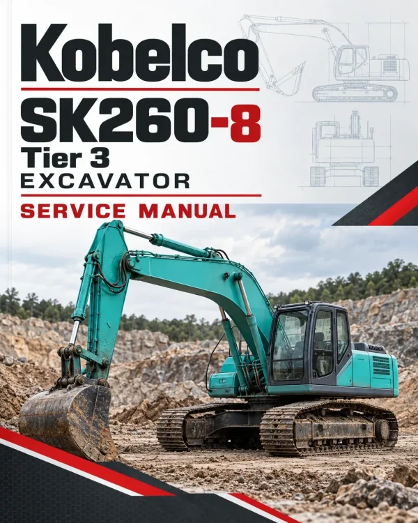 Kobelco SK260-8 Tier 3 Excavator Service Manual Kobelco SK260-8 Tier 3 Excavator Service Manual
