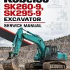 Kobelco SK260-9, SK295-9 Excavator Service Manual Kobelco SK260-9, SK295-9 Excavator Service Manual