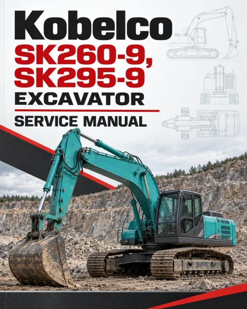 Kobelco SK260-9, SK295-9 Excavator Service Manual Kobelco SK260-9, SK295-9 Excavator Service Manual