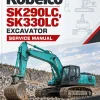 Kobelco SK290LC, SK330LC Excavator Service Manual