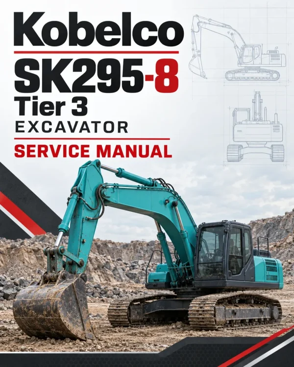 Kobelco SK295-8 Tier 3 Excavator Service Manual