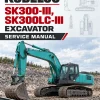 Kobelco SK300-III, SK300LC-III Excavator Service Manual Kobelco SK300-III, SK300LC-III Excavator Service Manual