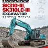 Kobelco SK310-III, SK310LC-III Excavator Service Manual