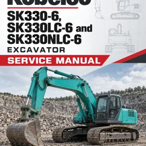 Kobelco SK330-6, SK330LC-6 and SK330NLC-6 Excavator Service Manual Kobelco SK330-6, SK330LC-6 and SK330NLC-6 Excavator Service Manual