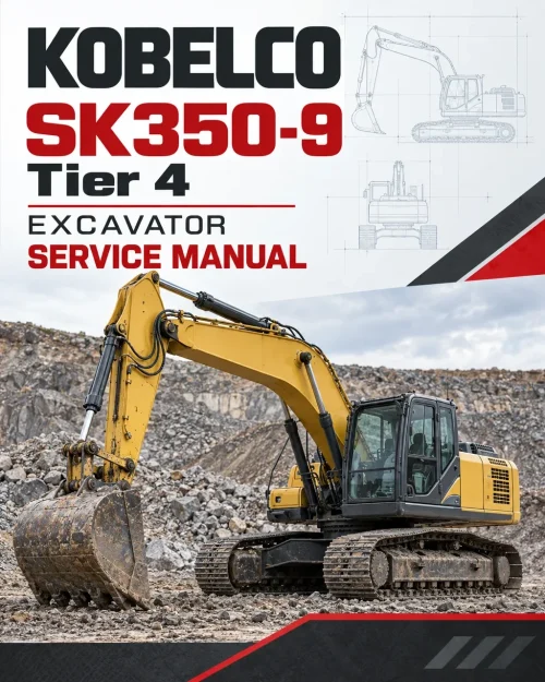 Kobelco SK350-9 Tier 4 Excavator Service Manual Kobelco SK350-9 Tier 4 Excavator Service Manual