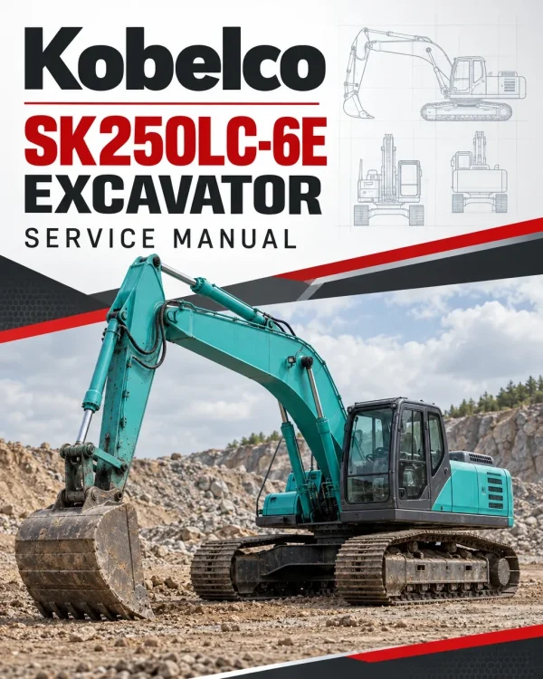 Kobelco SK250LC-6E Excavator Service Manual
