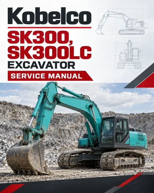 Kobelco SK300, SK300LC Excavator Service Manual Kobelco SK300, SK300LC Excavator Service Manual