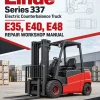 Linde Series 337 Electric Counterbalance Truck: E35, E40, E48 Repair Workshop Manual Linde Series 337 Electric Counterbalance Truck: E35, E40, E48 Repair Workshop Manual