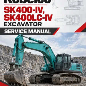 Kobelco SK400-IV, SK400LC-IV Excavator Service Manual Kobelco SK400-IV, SK400LC-IV Excavator Service Manual