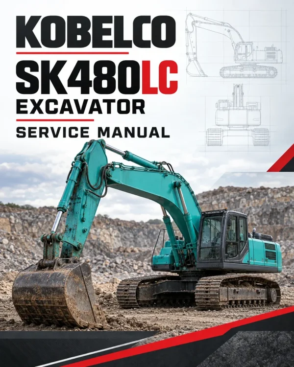 Kobelco SK480LC Excavator Service Manual