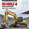 Kobelco SK480LC-6 Excavator Service Manual Kobelco SK480LC-6 Excavator Service Manual