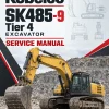 Kobelco SK485-9 Tier 4 Excavator Service Manual