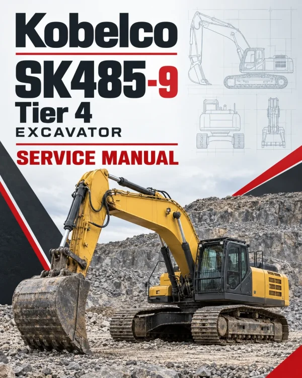 Kobelco SK485-9 Tier 4 Excavator Service Manual