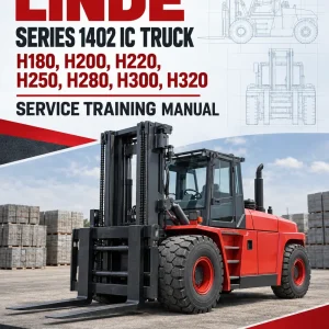 Linde Series 1402 IC Truck: H180, H200, H220, H250, H280, H300, H320 Service Training Manual Linde Series 1402 IC Truck: H180, H200, H220, H250, H280, H300, H320 Service Training Manual