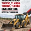 Kobelco TLK750, TLK860, TLK865, TLK965 Backhoe Service Manual