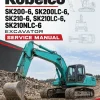 Kobelco SK200-6, SK200LC-6, SK210-6, SK210LC-6, SK210NLC-6 Excavator Service Manual