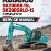 Kobelco SK200SR-1S, SK200SRLC-1S Excavator Service Manual