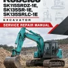 Kobelco SK115SRDZ-1E, SK135SR-1E, SK135SRLC-1E Excavator Manual Kobelco SK115SRDZ-1E, SK135SR-1E, SK135SRLC-1E Excavator Manual