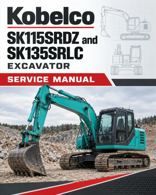 Kobelco SK115SRDZ and SK135SRLC Excavator Service Manual