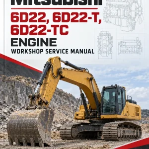 Mitsubishi 6D22, 6D22-T, 6D22-TC Engine Workshop Service Manual Mitsubishi 6D22, 6D22-T, 6D22-TC Engine Workshop Service Manual