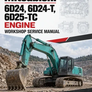 Mitsubishi 6D24, 6D24-T, 6D25-TC Engine Workshop Service Manual Mitsubishi 6D24, 6D24-T, 6D25-TC Engine Workshop Service Manual