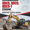 Mitsubishi 8DC8, 8DC9, 8DC9-T Engine Workshop Service Manual Mitsubishi 8DC8, 8DC9, 8DC9-T Engine Workshop Service Manual