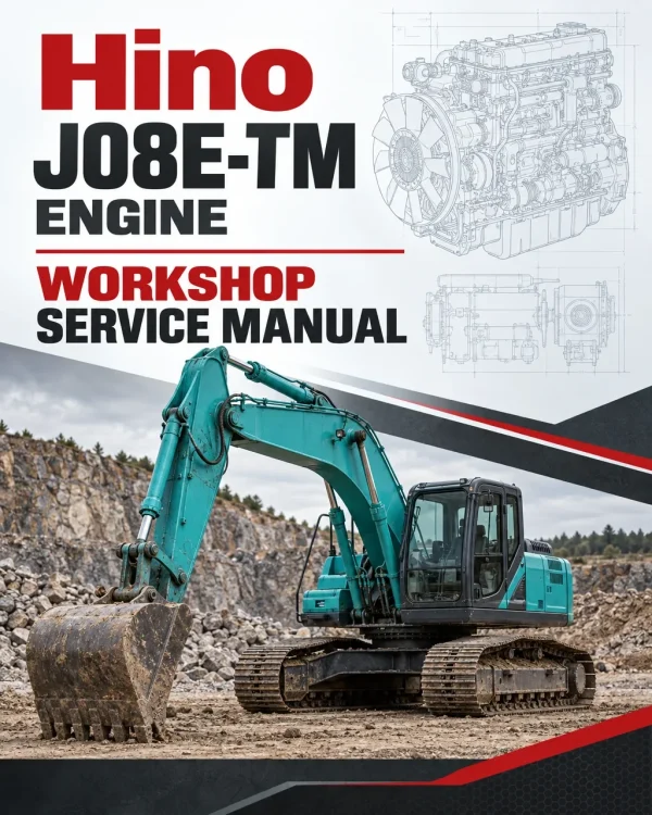 Hino J08E-TM Engine Workshop Service Manual Hino J08E-TM Engine Workshop Service Manual