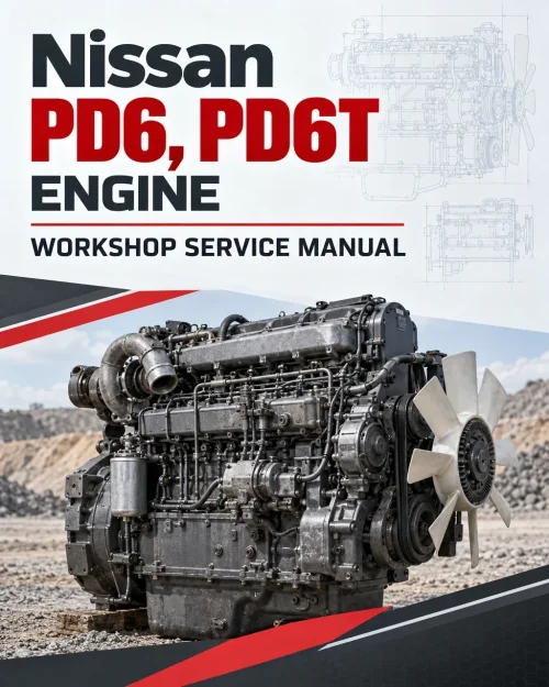 Nissan PD6, PD6T Engine Workshop Service Manual Nissan PD6, PD6T Engine Workshop Service Manual