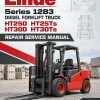 Linde Series 1283 Diesel Forklift Truck: HT25D HT25Ts HT30D HT30Ts Repair Service Manual Linde Series 1283 Diesel Forklift Truck: HT25D HT25Ts HT30D HT30Ts Repair Service Manual
