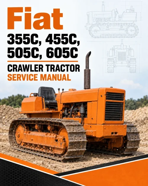 Fiat 355C, 455C, 505C, 605C Crawler Tractor Service Manual Fiat 355C, 455C, 505C, 605C Crawler Tractor Service Manual